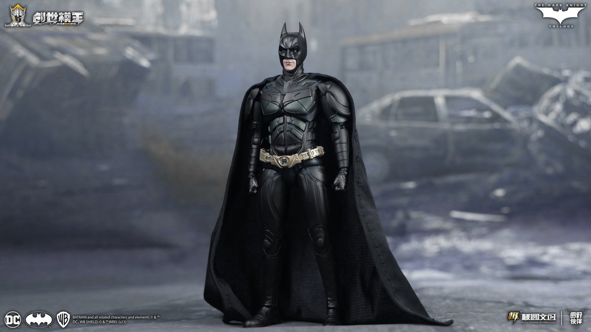 Creation Model King-DC Genuine Authorization 1:12 "Batman: The Dark  Knight" version of Batman assembly series of the first four sets of  pre-painted finished product renderings announced 2.