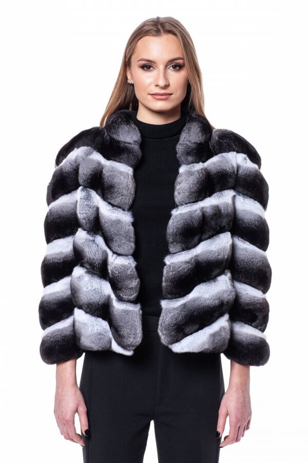 FurForYou's tweet image. This exquisite genuine chinchilla fur jacket was handcrafted by FurbySD, and is sure to turn heads! It features a short length, one-of-a-kind chinchilla fur colors with luxurious Tom Ford silk lining. FurbySD.com