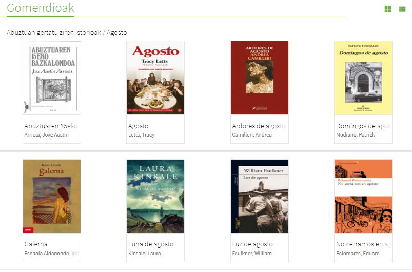 📚Abuztuan gertatu ziren istorioak #gomendioak
📚Historias que sucedieron en agosto #Recomendaciones #eLiburutegia_
euskadi.eus/ac37aELiburute…
