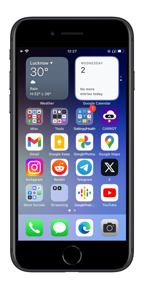 SamuraiTronVC's tweet image. Muscle memory 🥸
Thanks @rushilandrews for that beautiful wallpaper. 
Wallpaper: t.me/raartwork

#homescreen #ioshomescreen #wallpaperwednesday #wallpaper #androidhomescreen #hishoot2i #oneplus #oxygenos #oxygenos13 #ios17 #ios #android #phonewallpaper #iphonewallpaper