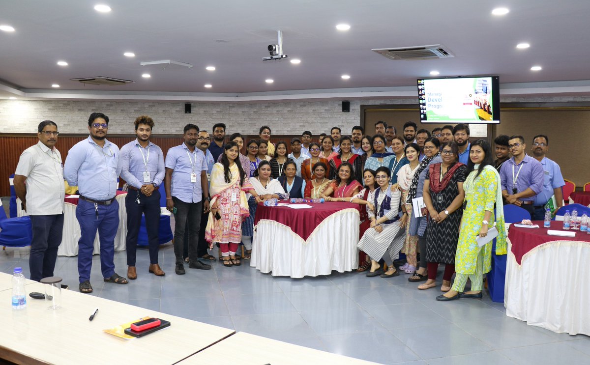 It was a brainstorming session on Emotional Intelligence in Management Development Training program organized by our @KIITUniversity 
 Thanks to Prof. Ashok Sar, Prof. Sumita, and Prof. Isa Mishra, @ksombbsr  Campus, @KIITUniversity  for the opportunity