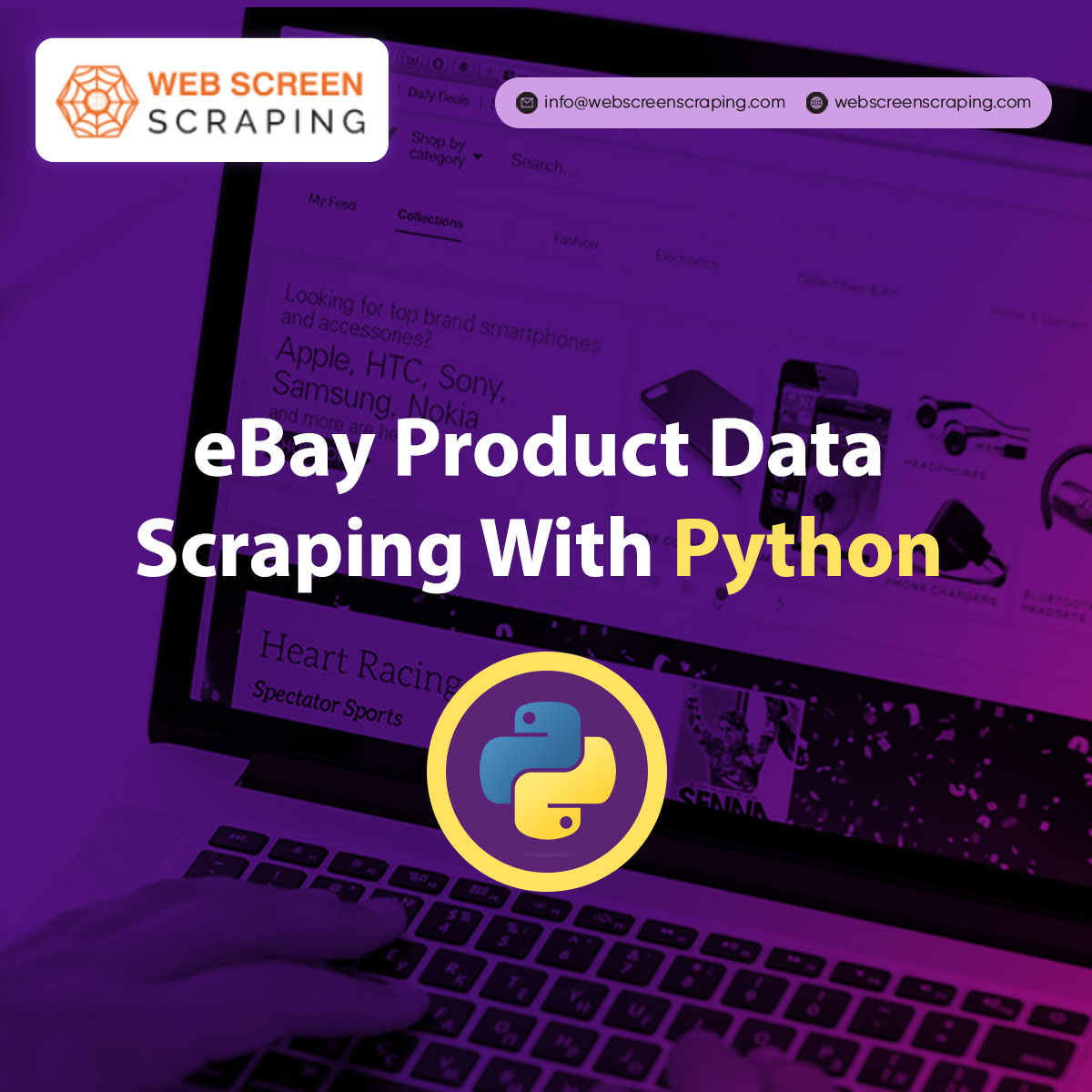 Dive into eBay product data scraping with Python! Follow our simple guide to harness valuable insights!

webscreenscraping.com/simple-way-to-…

#eBaydatascraping #pythonguide #ebayscrape #productdata #webextract #ebayproducts #datamining #pythonscript #webcrawler #webscreenscraping