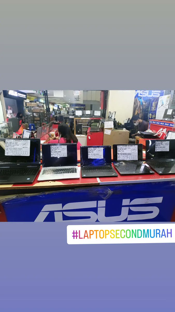 MakCentong's tweet photo. Harga Bisa di Nego lho. Ada garansinya juga. Dapat tas dan adaptor
Ada pilihan tipe dan merk 
Mau tuker tambah bisa
#secondxdislay
#laptop
#Jakarta
#LaptopMurah
Rendy Kjaernett Bareskrim Panik Gumilang Refly Harun Ngilu https://t.co/lyESXyBBZ2