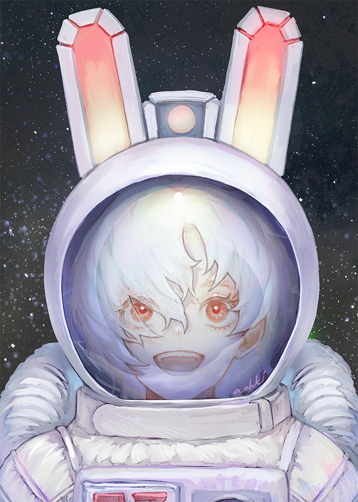 「#バニーの日 2020年宇宙のラビット」|aohki mimei🪸防災GB発売のイラスト