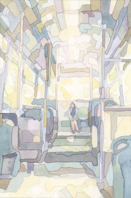 「座る 電車内」のTwitter画像/イラスト(新着)｜3ページ目