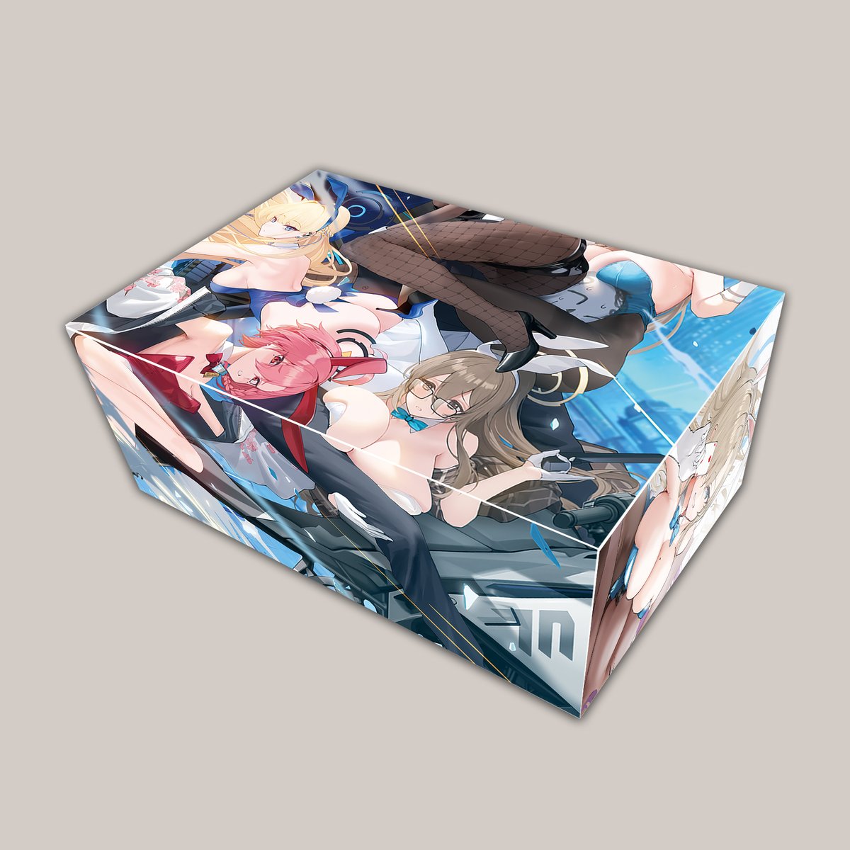 アスナ(ブルアカ) ,アスナ(バニーガール) ,カリン(ブルーアーカイブ) ,カリン(バニーガール) 「【C102/エア夏コミフォロー&amp;RTキャンペーン⑨】夏コミで頒布予定の 」|EATOS@サンクリ2023Spring A09abのイラスト