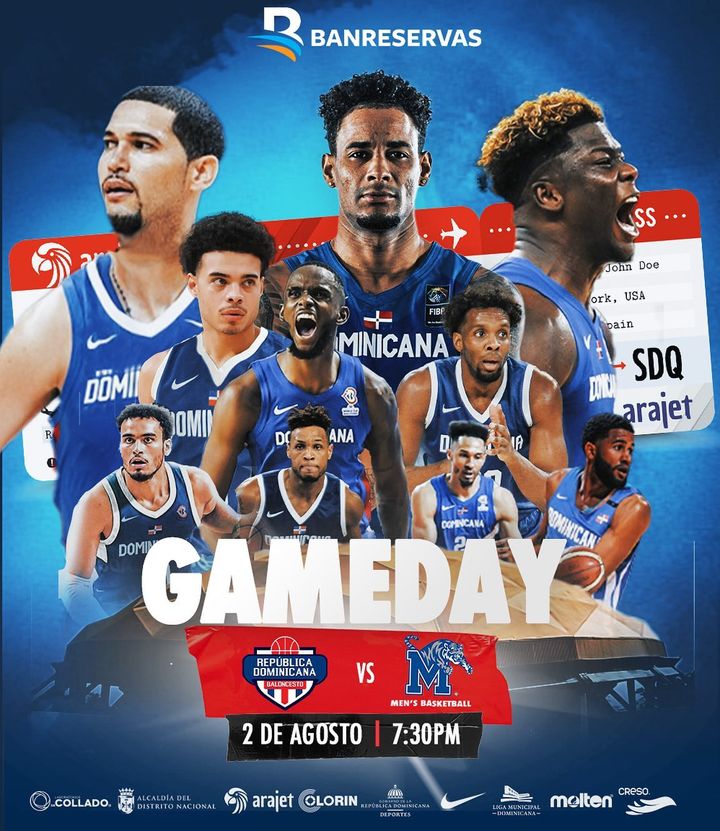 🙌🏀 ¡Vamos juntos por la victoria! #SomosUnEquipo 🇩🇴💥