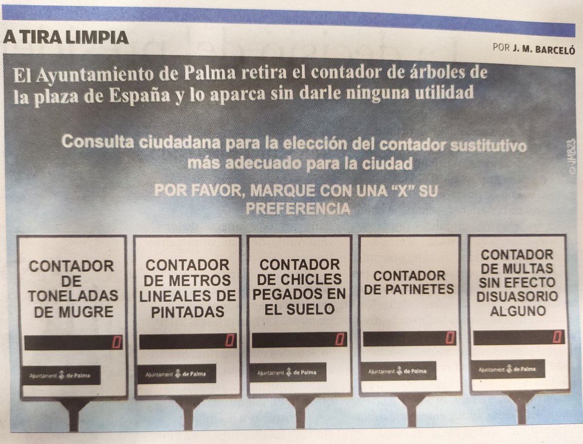 Que no falti una rialla mentres insistim en els drets dels vianants <a href="/JaimeMartinez/">Jaime Martínez Llabrés</a> <a href="/Neustru/">Neus Truyol Caimari</a> <a href="/ToniDeudero/">AntonioDeuderoMayans🇪🇸</a> <a href="/ajuntpalma/">Ajuntament de Palma</a> <a href="/policiadepalma/">Policia de Palma</a>