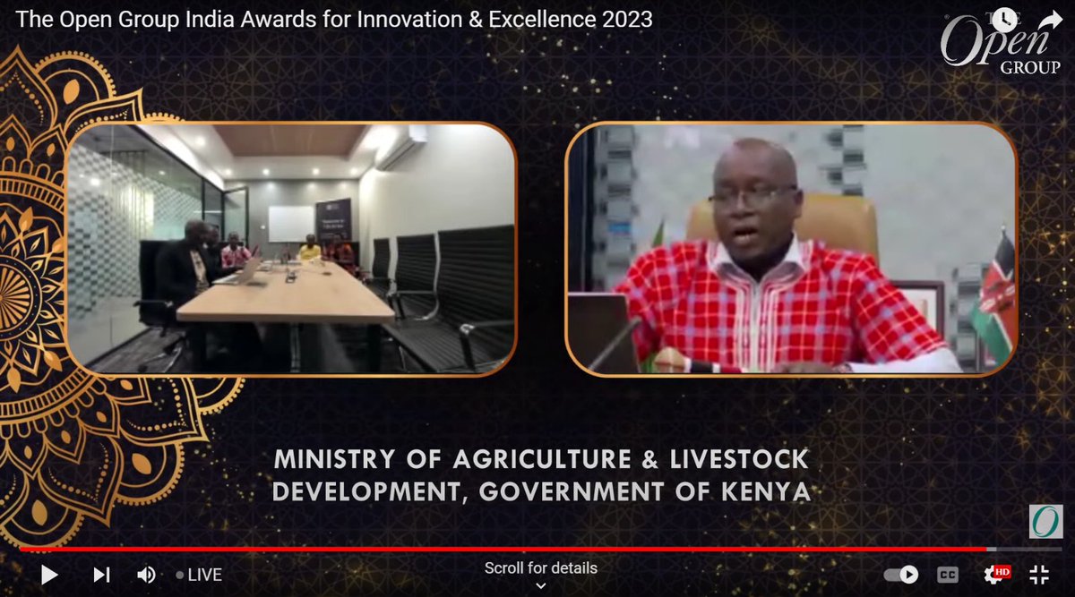 CS_MoALD's tweet photo. Agriculture Sector Data Gateway (ASDG) project has received an international award of merit in the 2023 Open Group Awards for demonstration of outstanding work and clear path towards the effective use of Open Standards and Open Source to digitization of the agriculture sector! https://t.co/lViYd9n94d
