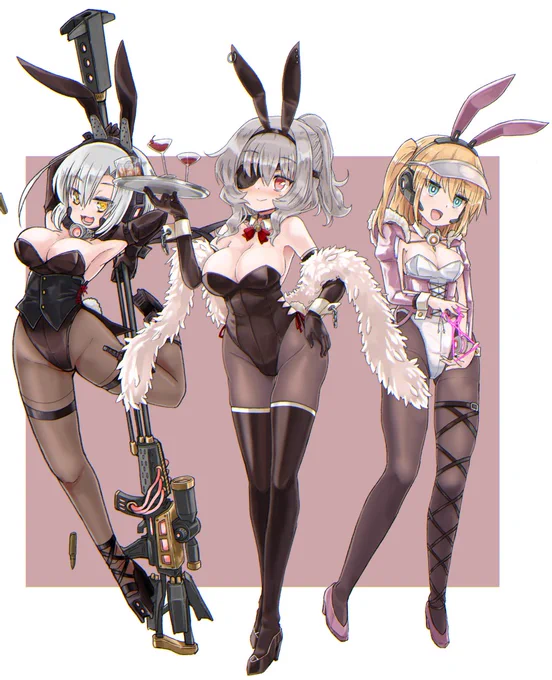 8/2はバニー絵再掲でお茶を濁す日。8/21はバニー絵描き下ろす日(己に誓約を課していく