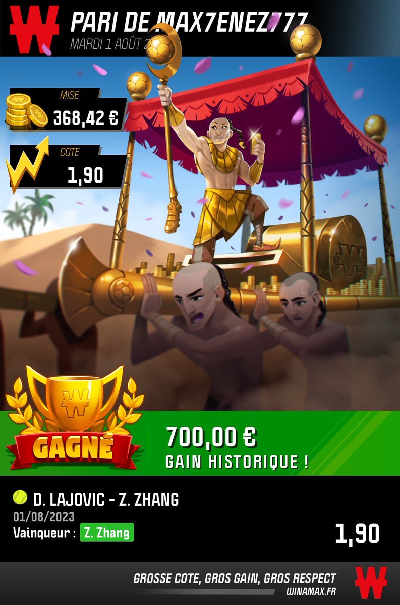 LMBet1's tweet photo. Hello l’équipe !👨🏻‍🍳💰

Après une super journée hier, +8,7U (870€), j’ai une CONFIANCE pour ajd !📈🧙‍♂️

Rinderknerch @1,74✅
Shelton❌
Zhang @1,90✅
Thomson x Tiafoe @2,03✅

Un peu de soutient pour le temps que cela me prend🤝🔥

10🔁&amp;10❤️, j’envoie le bet du jour!⚔️

#TeamParieur https://t.co/hUMetqkmnr