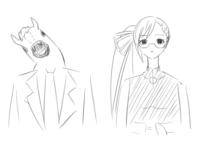 首に問題を抱える人々 #ばあちゃる #すずあーと