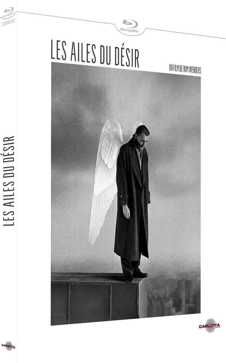 CarlottaFilms's tweet photo. Prix Lumière 2023 , Wim
Wenders sera + qu’à l’honneur en Octobre prochain, avec aussi nos 1ères éditions vidéo. Voici le visuel des individuels Uhd &amp; Blu-ray de LES AILES DU DESIR. En attendant celui du CUC et les préco de vendredi ! @InstitutLumiere #ArgosFilms @films_dulosange https://t.co/gfbIQbHISS