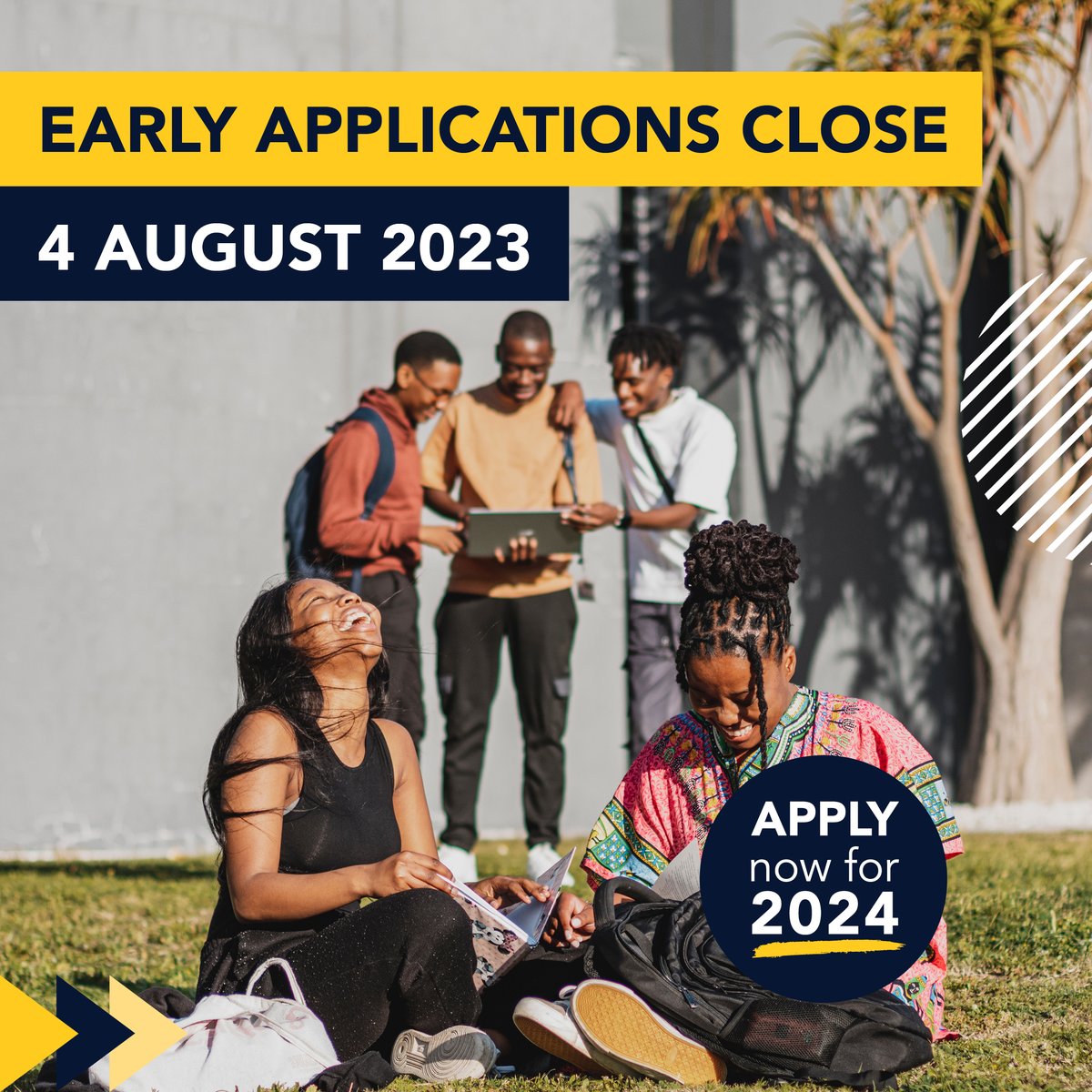 MandelaUni's tweet photo. If you havenโt yet applied to study with us, hurry and do it today, so you donโt miss the 30 September closing date. Follow our four-step application process here: https://t.co/zNniMgxgOM #MyMandela #2021MandelaUni #NelsonMandelaUniversity #ApplyNow #LateApplications https://t.co/iNdATeHxyY
