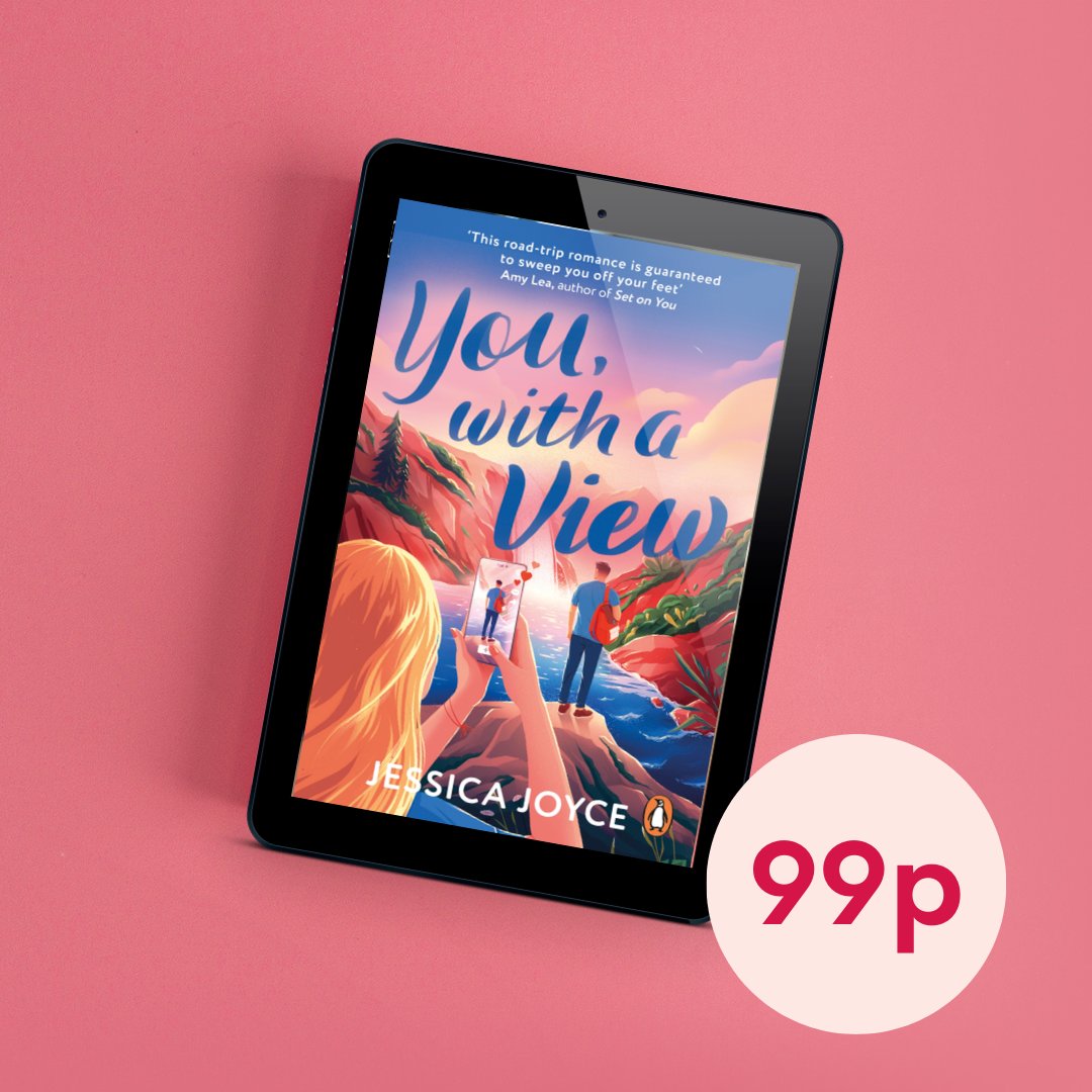 'The perfect summer read... A million out of five stars!' Ali Hazelwood, The Love Hypothesis You, with a View, the ultimate enemies-to-lovers romcom from @_jessica_bee, is just 99p on Kindle this month! 💗 amzn.to/3s0dSRp