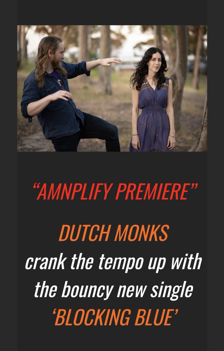DutchMonks's tweet photo. Thanks for the premiere @AMNplify !!!

#NewMusic #NewMusicAlert
#Melbourne

https://t.co/9ZkAUbplsE https://t.co/iWfnQzttG0