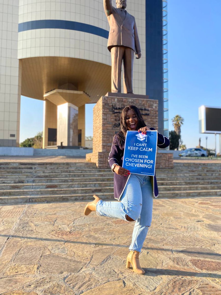 Daardie_Suki's tweet photo. What a rollercoaster of a journey! A year-long, arduous process has come to a rewarding end. The preparation for this fantastic journey was overwhelming and filled with much excitement!

I REALLY CANNOT KEEP CALM!
  #ChosenForChevening 
@UKinNamibia https://t.co/2kch9Kz07b