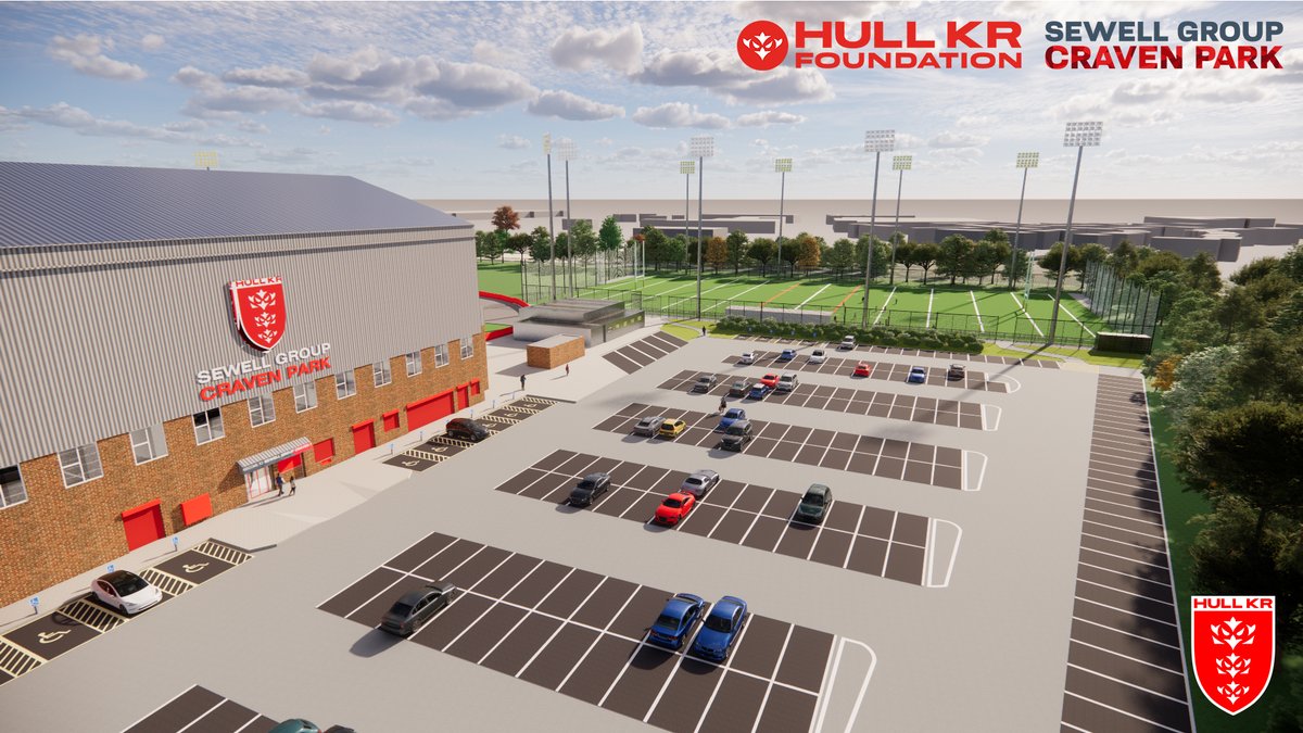 Hull KR & @HKRFoundation can confirm planning permission for @Sewell_Group Craven Park's new 3G pitch has now been approved ✅ The project is now subject to relevant successful funding applications with completion aimed for Summer 2024 📆 #UpTheRobins 🔴⚪️