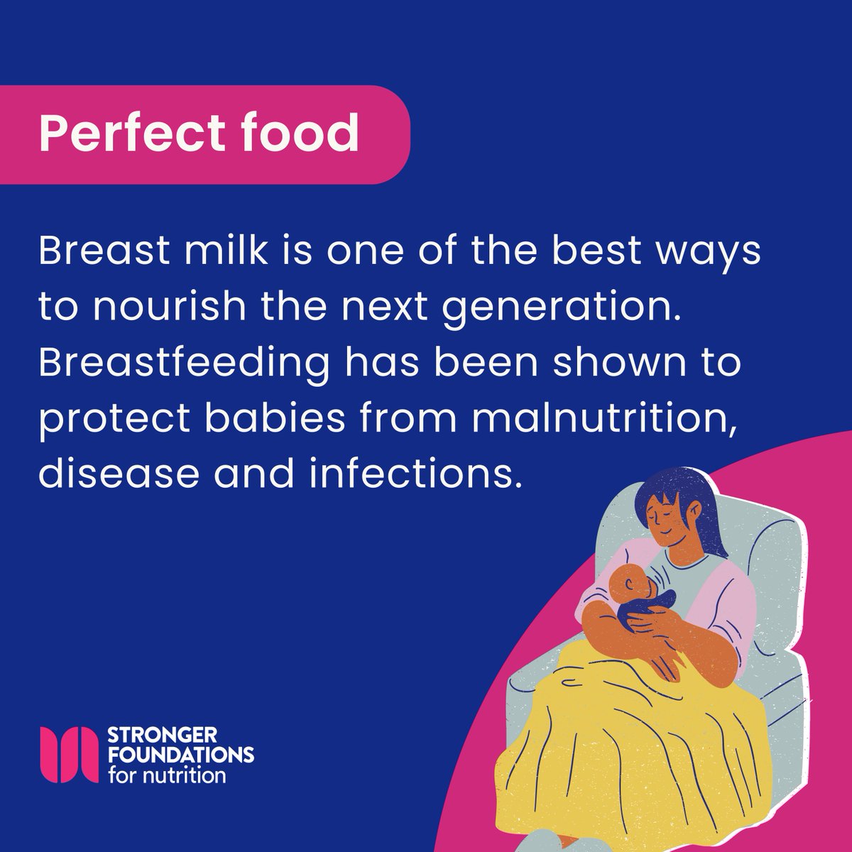 SF4Nutrition's tweet photo. As we observe #WorldBreastfeedingWeek, we need to wake up to the fact that closing the #gendernutritiongap must include investments to support breastfeeding. 

Because a better nourished world is a #strongerworld. https://t.co/mgiXT23EOw