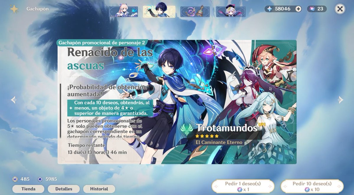 matchamuffin_'s tweet photo. I had his C2 from his first banner and today I decided to C6 him and get his weapon because it's my birthday and wanted to make it more special. Ended up spending all I had + 60 fates 🤣

Oh well... If it's for him then it's all worth it 🥹

#Genshinlmpact #Wanderer #Scaramouche https://t.co/FmKSjHVkbr