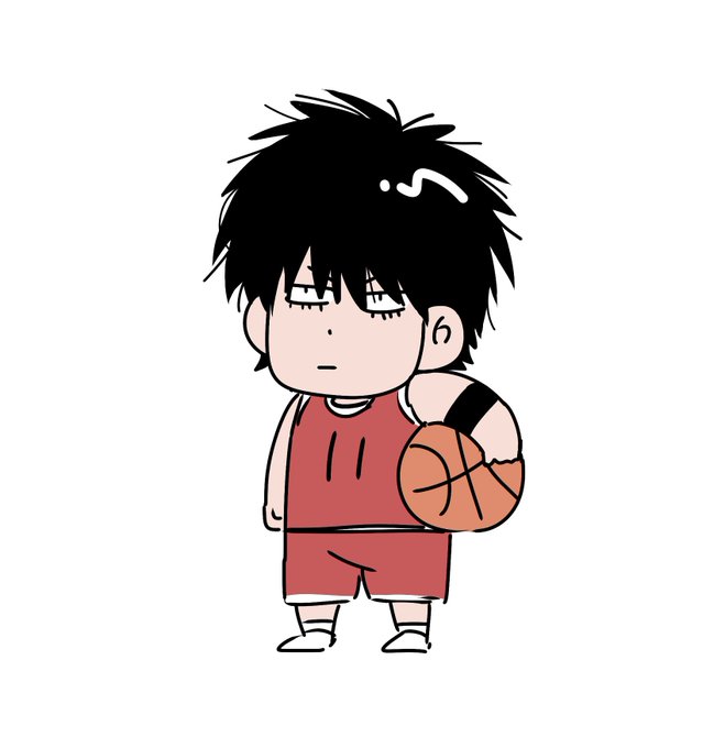 「バスケットボール 黒目」のTwitter画像/イラスト(新着)