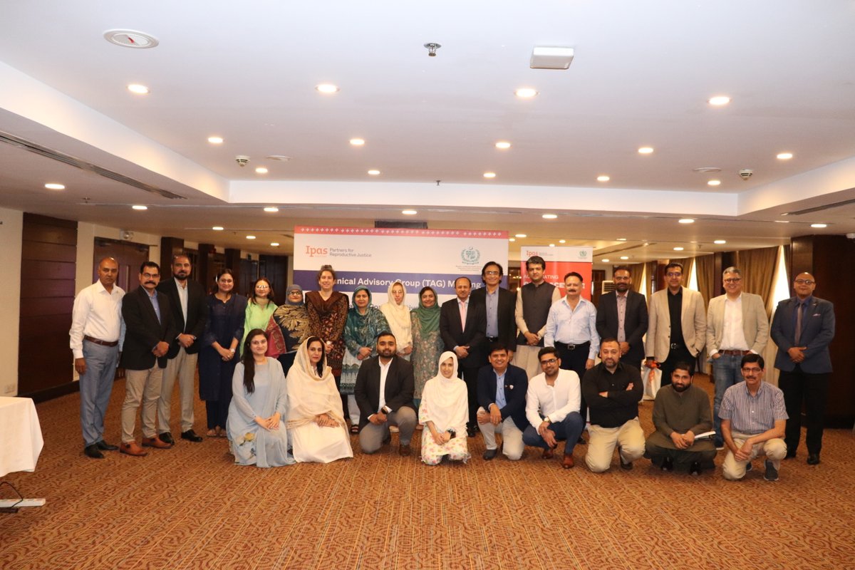 IpasPak's tweet photo. Our 3rd TAG meeting for "Accelerating Contraceptive Uptake through Post-Pregnancy-Care Models" (PMAC) project was a success. Chaired by Dr. @taliblashari, Technical Advisor-CIP, we discussed major insights and key achievements of our ongoing project.​

#IpasPakistan https://t.co/SOxjKroe6t