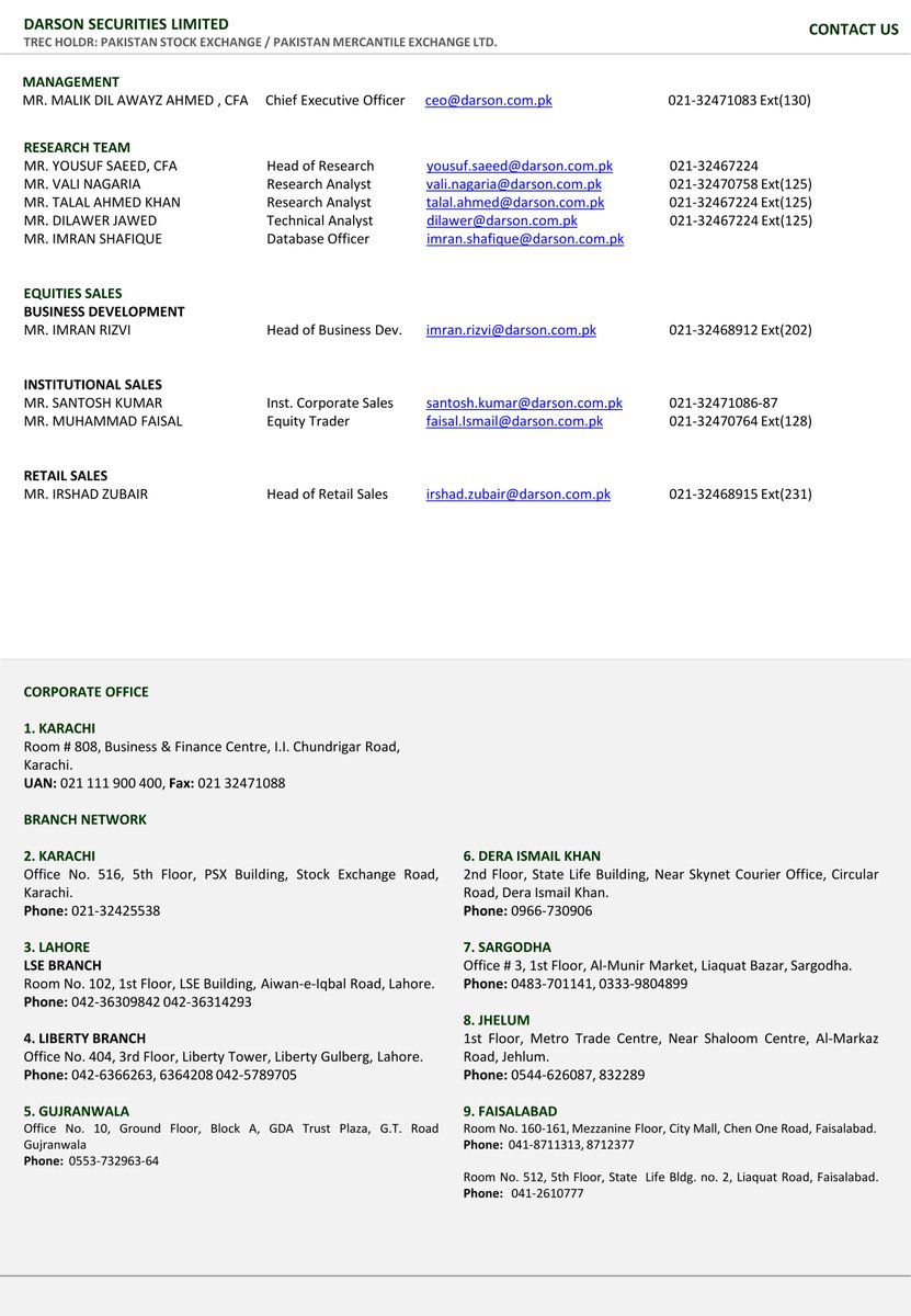 DarsonUpdates's tweet image. OMCs Sales - Jul'23
FO dragged down sales for OMCs!

2 | August | 2023 | Wednesday
Darson Securities Limited
darson.com.pk

WhatsApp +92 300 2444787
UAN: 111-900-400
Email: info@darson.com.pk

#DarsonMonthlyUpdate #monthlyupdate #OMCs #Sales #researcher #updates