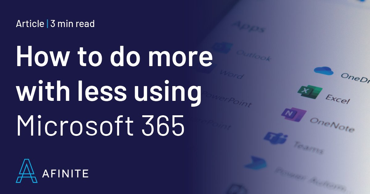 Doing more with less isn’t about overworking your employees and pushing them to their limit. It’s about working with the correct tech and giving your people the tools they need to communicate, collaborate, and be their best in the modern workplace. zurl.co/JLMf