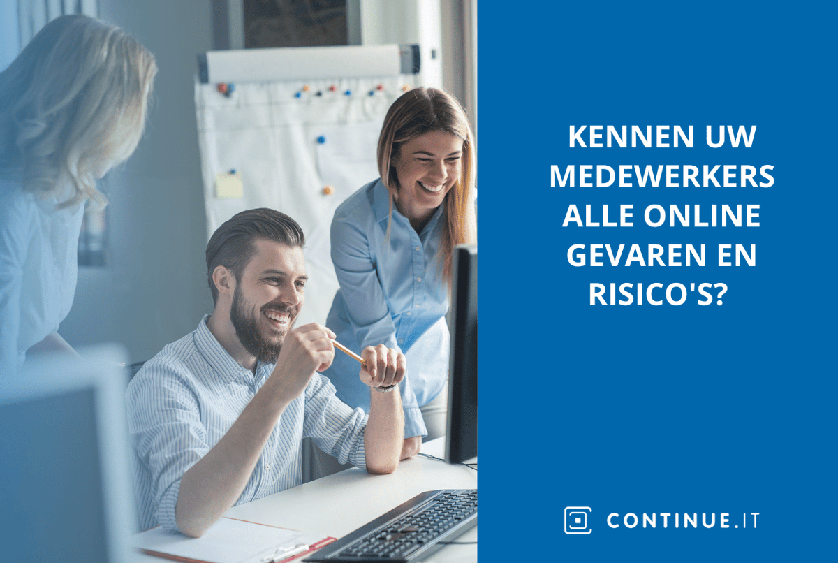 Met het Security Awareness trainingsplatform van Continue IT beschikt u over een interactieve opleiding waarbij uw medewerkers in ongeveer een kwartier per maand leren om cyberdreigingen te herkennen en hier adequaat mee om te gaan. Meer weten? 👉  buff.ly/3qTtTbD