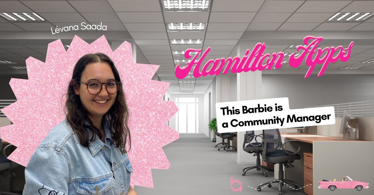 Hamilton_Apps's tweet image. Bye #Barbie ! 👋🏻 

⌛️C’est le dernier jour du #stage de Lévana après 3 mois au sein de l’équipe Marketing. 🎬

Merci Lévana pour ta précieuse contribution, ton #engagement, ta #joie au quotidien.

Nous te souhaitons bonne chance 🍀 pour la suite. 🚀

#team #barbiethemovie