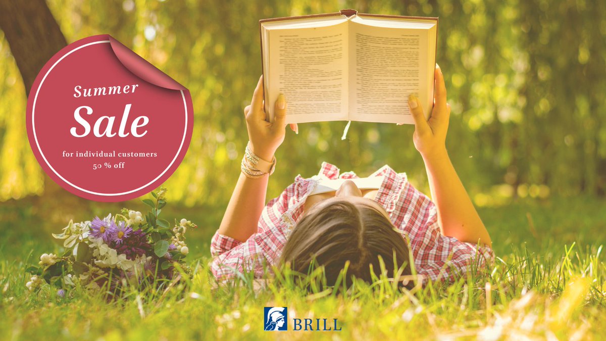 Enjoy a generous 50% discount on Brill's print and e-book titles during our exclusive Summer Sale! ☀️

Valid until 30. Sep 2023 for individual customers only, no institutional or trade customers. Find our discount code and the terms and conditions via: brill.ws/summersale