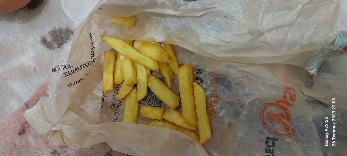 Köfteci Yusuf pakete patatesleri hiç koymasaydiniz daha iyiydi bence #köfteciyusuf