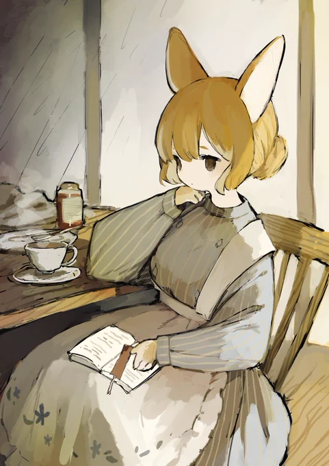 休憩中のベーカリーうさぎさんwip