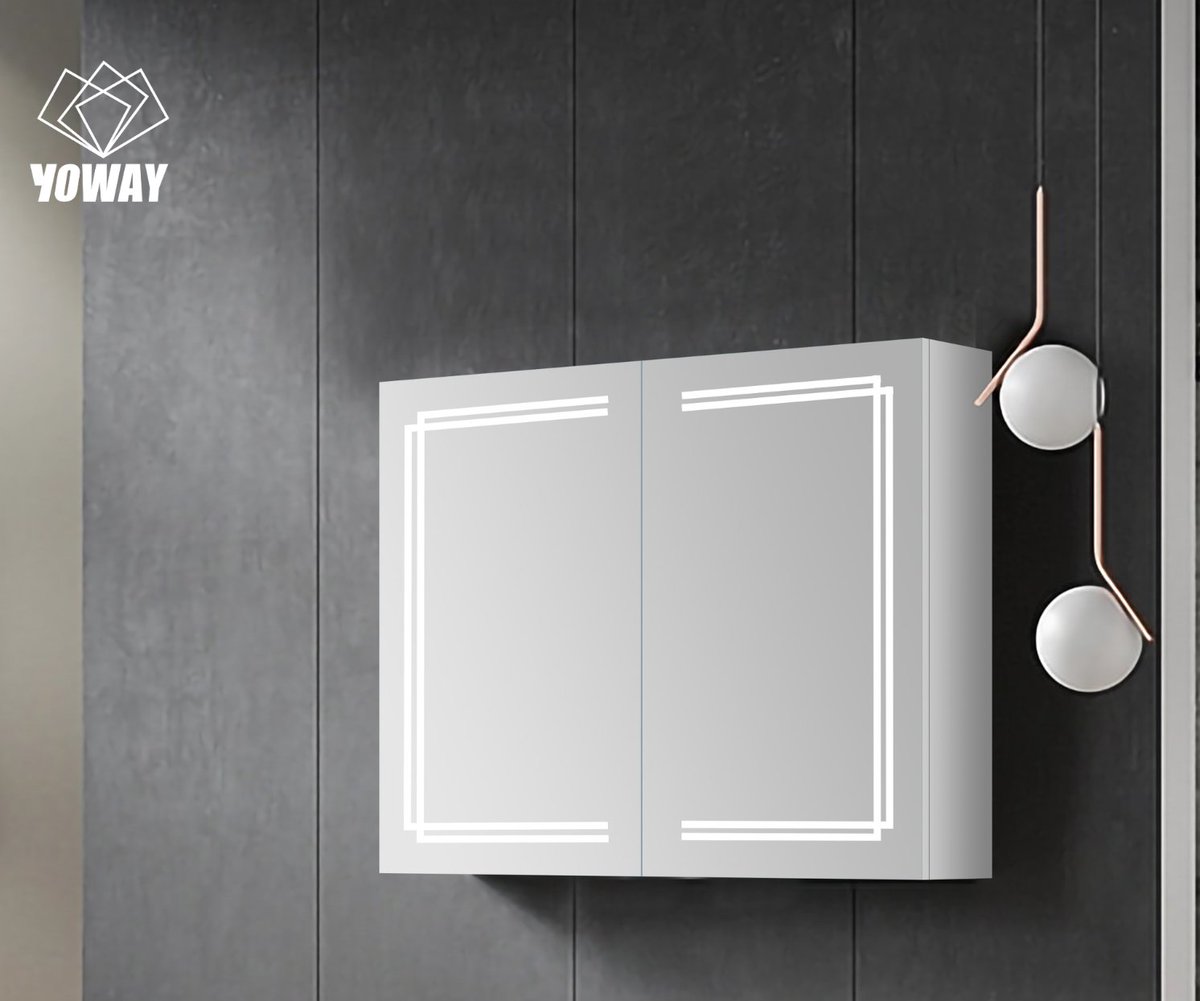 Yoway12's tweet image. It's #sleek, #streamlined design will add a touch of #luxury and glamour to any #room.
 Perfect for #bathroom #storages and #makeup application
#LedMirrorcabinet  #mirrorcabinet #Decoration
Find More: yowaymirror.com
Contact Us: info@yowaymirror.com