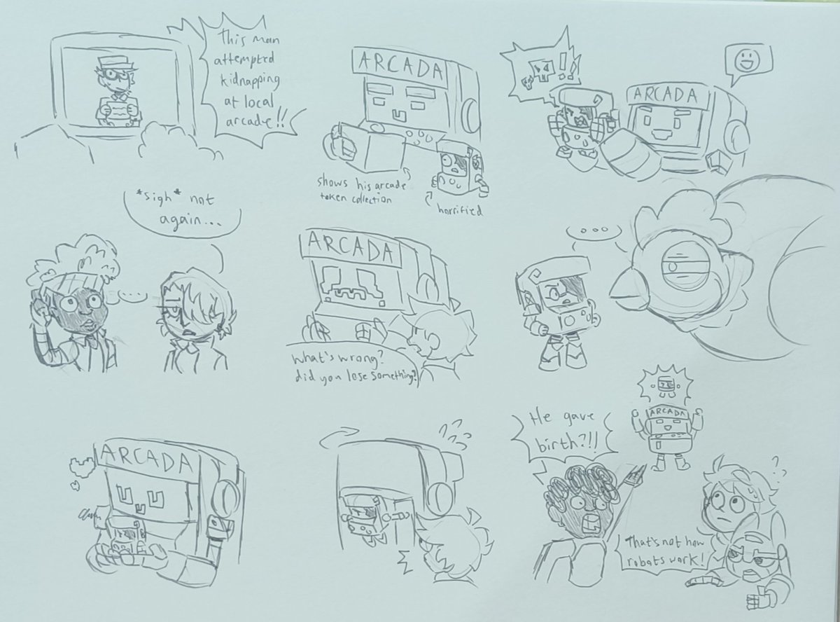 deepfriedhopes1's tweet photo. Some Arcada and Steer'd Wrong doodles!!!
#Mechamato #transformersbotbots #tfbotbots #Botbots #steerdwrong https://t.co/W8w5fvylED