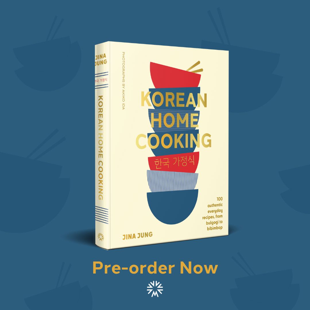 🥢 100 authentic everyday recipes, from bulgogi to bibimbap

Welcome to Korean Home Cooking, where the food isn't complicated but there is an art and tradition in its arrangement.

Available 29 August, pre-order today!

#kimchifriedrice #koreanbbq #koreancooking