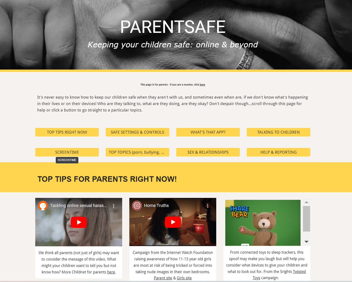 Parents - how are you doing?👍🏻👎🏻 If you need any support with safe use of devices during the holidays, have a look at our dedicated webpage. Tips, advice, parental settings and much more.
➡️parentsafe.lgfl.net
<a href="/LGfL/">LGfL♥️</a> <a href="/LGfLIncludED/">IncludED - LGfL</a> 
#OnlineSafety #Safeguarding