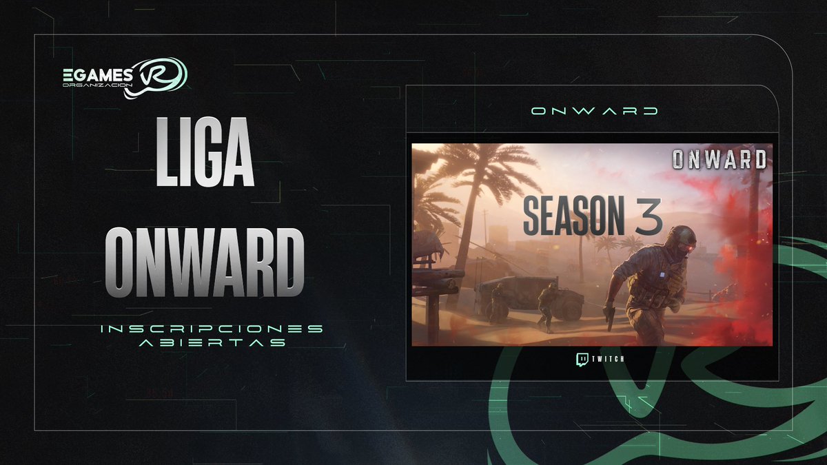 🔥INSCRIPCIONES ABIERTAS🔥

✅Teníamos ganas ya de presentar la Temporada 3 de la Liga Nacional de Onward VR

✅A partir de setiembre empezamos de nuevo con el milsim por excelencia de los #eSportsVR

✅Toda la info en nuestra web

ℹ️Info:
egamesvr.com/liga-onward-vr…