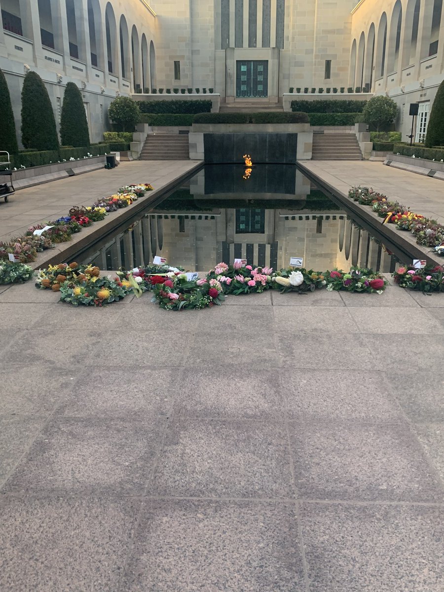 Lte Barbara Black’s story is the first of my Last Post Ceremony stories to be delivered. She was an incredible young woman. It was an honour to be able to tell her story, lay a wreath, and see how much it meant to the nursing representatives from the ADF and @acn_tweet.