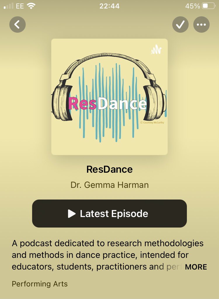 You can now listen to all episodes of ResDance on Apple Podcasts 🎧

Listen here: 

podcasts.apple.com/gb/podcast/res…