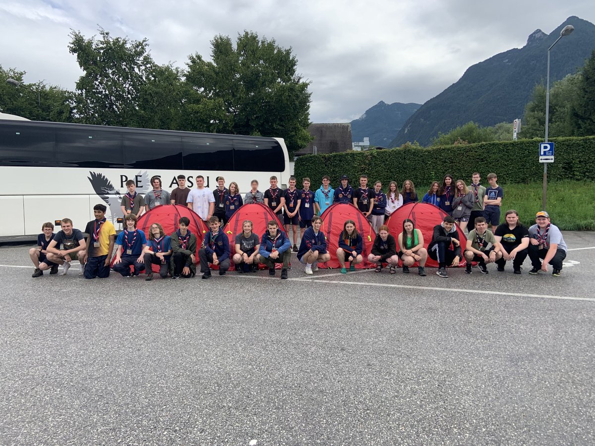 Week 1 ✅ Hampshire Scouts' Marvellous European Road Trip is underway with a fantastic week in Austria. The teams spent last week at camping at Zellhof with activities such as white water rafting and a trip to Salzburg. Then a few days in Vienna exploring the sights! #Project23