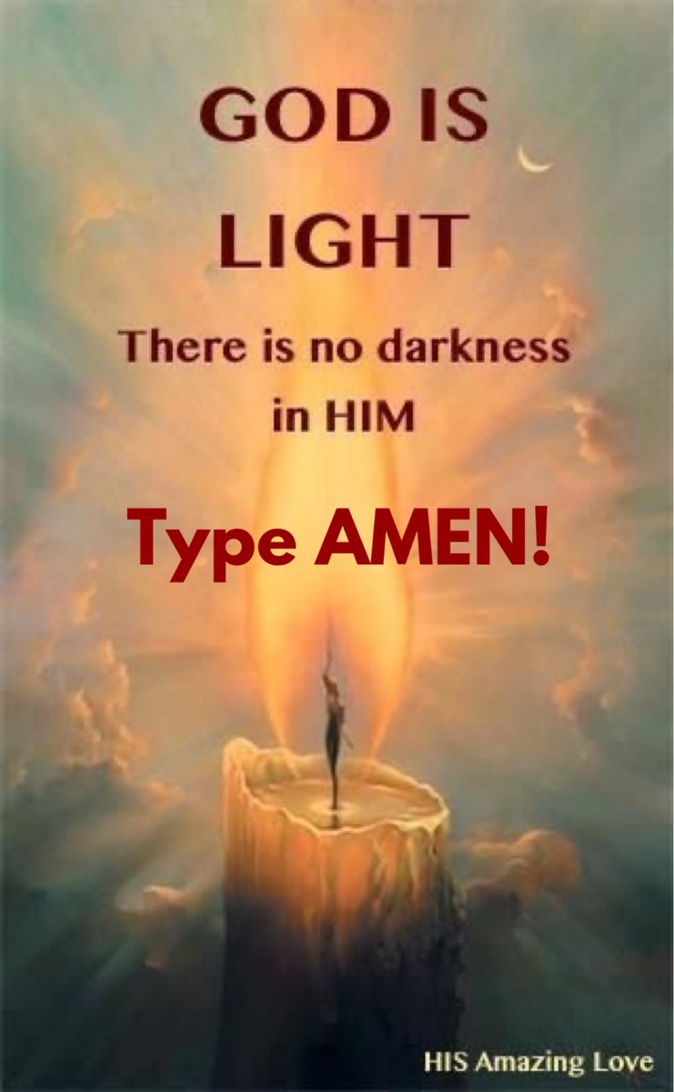 SandiHKaye's tweet image. “God is light, and in him is no darkness at all.”

1 John 1:5
