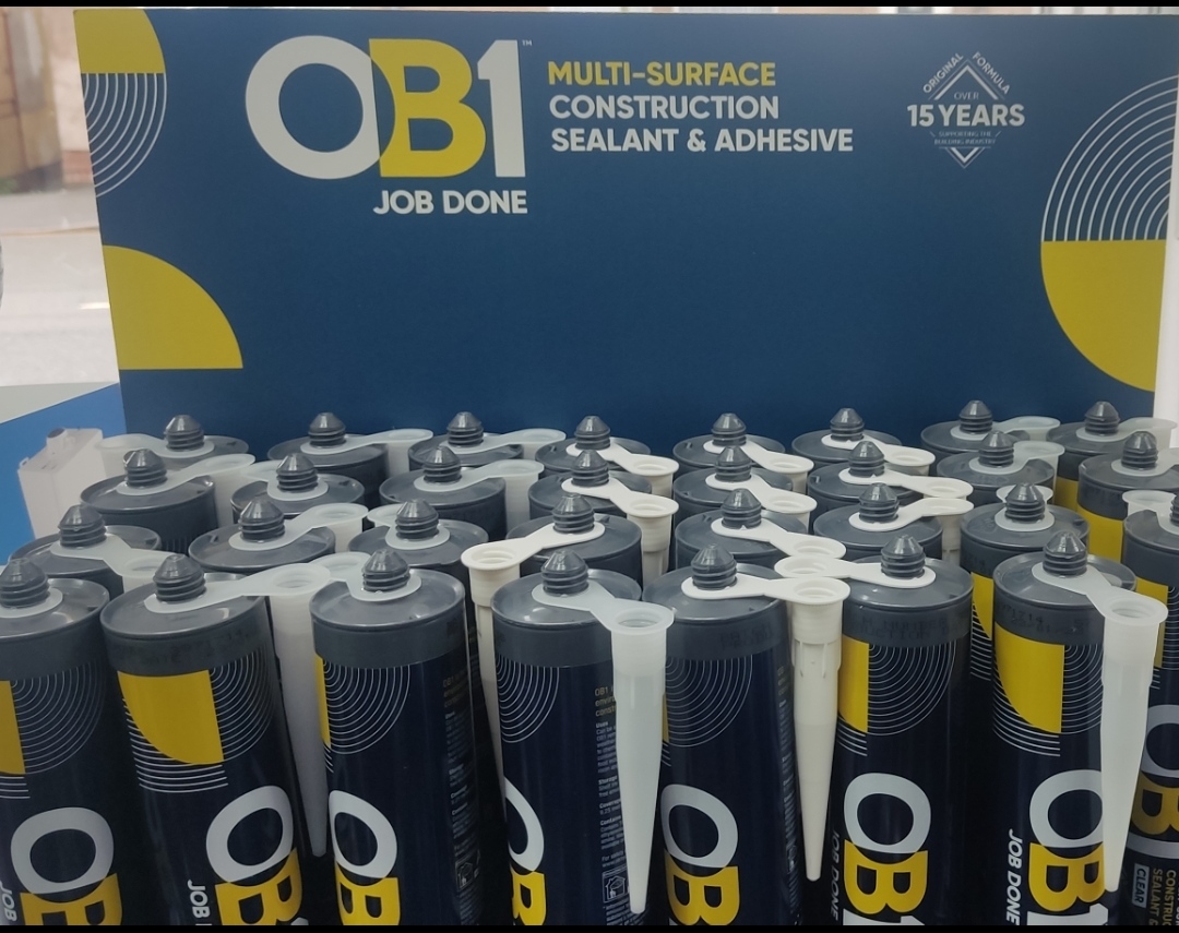 MarkVitow's tweet photo. 📢OB1 multi-surface #sealant & #adhesive in stock at @SafeGasUKLtd in Swinton!
#MarkVitow is the exclusive distributor of #OB1 to #PlumbingandHeating merchants. Current offer includes a FREE stand...contact your RSM for details - https://t.co/PuTbSx5zuw
#ob1original #jobdone https://t.co/ZfGbwVe4Zj