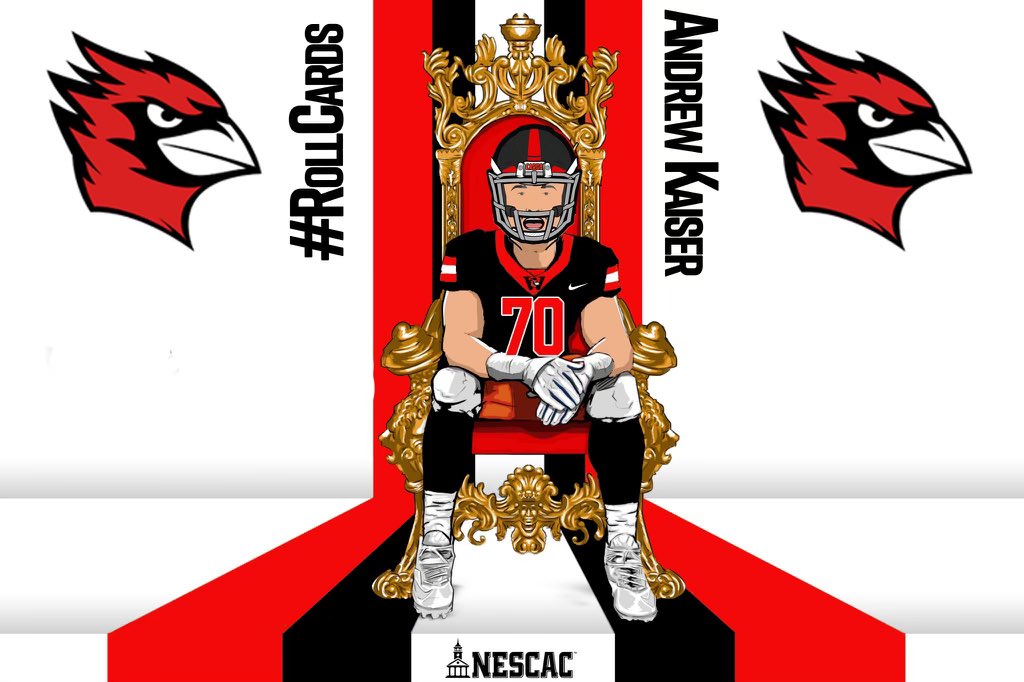 Andrew Kaiser (@andrewk2006) on Twitter photo Just had a great conversation with <a href="/Coach_Lud/">Eric Ludwig</a> . I am so blessed to receive my first offer from Wesleyan University!
<a href="/KMHSFootball/">Kellenberg Firebird Football</a> <a href="/CoachMeisse/">Coach_Meisse</a> <a href="/Wes_Football/">Wesleyan University Football</a> Just had a great conversation with <a href="/Coach_Lud/">Eric Ludwig</a> . I am so blessed to receive my first offer from Wesleyan University!
<a href="/KMHSFootball/">Kellenberg Firebird Football</a> <a href="/CoachMeisse/">Coach_Meisse</a> <a href="/Wes_Football/">Wesleyan University Football</a>
