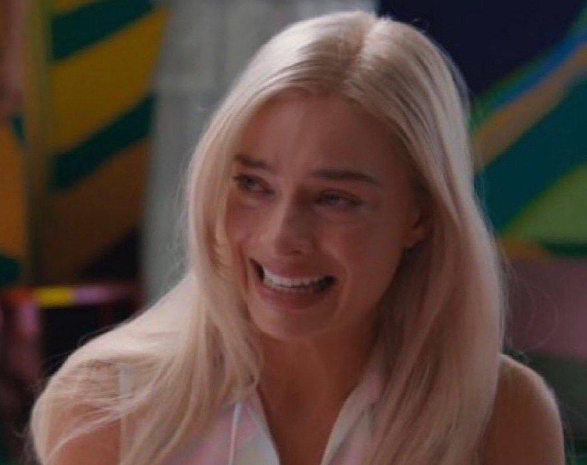 aboutmrobbie's tweet photo. ❝ I’m not stereotypical Barbie pretty.

Note to the film makers: Margot Robbie is the wrong person to cast if you want to make this point. 

— #BarbieTheMovie 💬 https://t.co/JrTSvJ7x8e