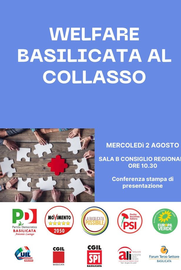 Welfare lucano al collasso grazie alla gestione Bardi!! <a href="/AlessiAnicca/">Alessia Araneo</a> ;<a href="/adducesocial/">Salvatore Adduce</a> ;<a href="/LivioValvano/">Livio Valvano</a> ;<a href="/lettierisegpd/">Giovanni Lettieri</a> <a href="/LomutiArnaldo/">Arnaldo Lomuti</a> ;<a href="/robersperanza/">Roberto Speranza</a> <a href="/cgilbas/">cgilbasilicata</a> ;<a href="/UILBASILICATA/">UIL BASILICATA</a> ;<a href="/psibasilicata/">PSIBASILICATA</a> ;<a href="/soc_in_mov/">Socialisti in Movimento</a> ;<a href="/VTramutoli/">Valerio Tramutoli</a> <a href="/AngeloSumma3/">Angelo Summa</a> ;<a href="/carminevaccaro3/">CarmineVaccaro</a> ;<a href="/PdBasilicata/">Pd Basilicata</a>