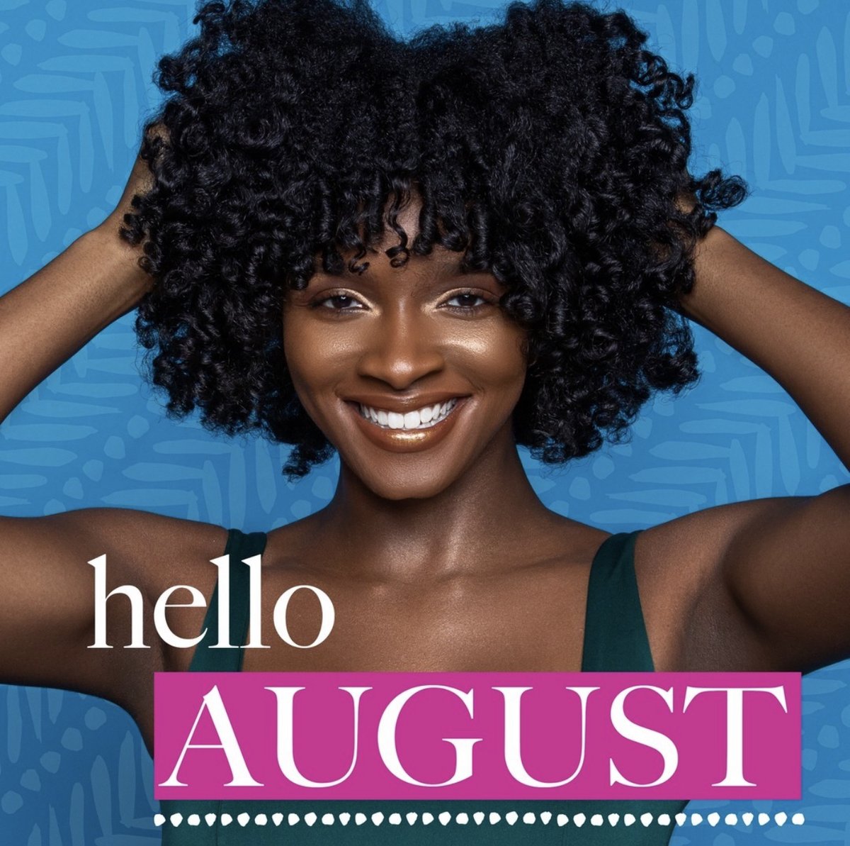 Hello August!! Say goodbye to wash day woes with our patented time saving technology! What takes you the most time to do during your wash day 🫧💜 #wakatihair  #teamnatural #type3hair #myhair #healthy_hair_journey #hairroutine #unconditionedroots #essencemag #organichairproducts