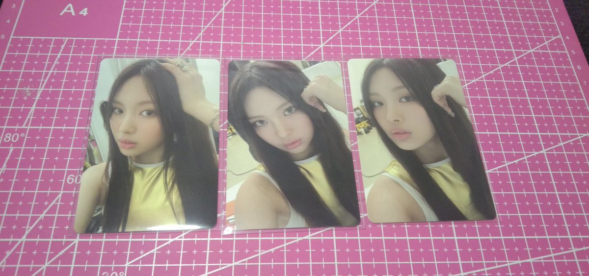 angellatinn's tweet photo. wts lfb 🌷| #angellatinsells

🛒— Newjeans get up tingi !
            ₱ 55 ea + pf + sf

mop: gcash
mod: sco 

- all onhand
- x sensitive most of the pcs are slightly bent
- no rush shipping

reply " mine + pic" to claim

🏷️ minji hanni dani haerin hyein ube apple gold mirror https://t.co/8iVnyXHLTH