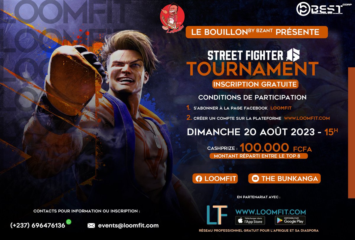 Ca va cuire 
Dead line d inscription le 18Aout 2023 15h