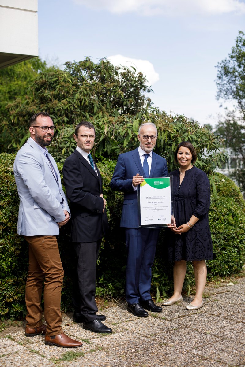 Psbeduparis's tweet photo. #PSB a obtenue la reconnaissance internationale #BSIS 🌍 #Label certifiant l'impacte de notre école sur différents niveaux 👩‍💼 ce qui permet à notre école de se positionner parmi les meilleures #écolesdemanagement en matière d'impact sur son environnement🎯
@Jamet_Phreedom https://t.co/DHwfrolhfx